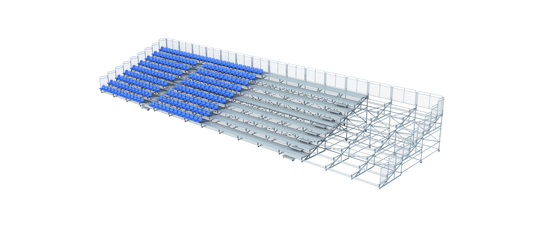 模块拆装金属看台